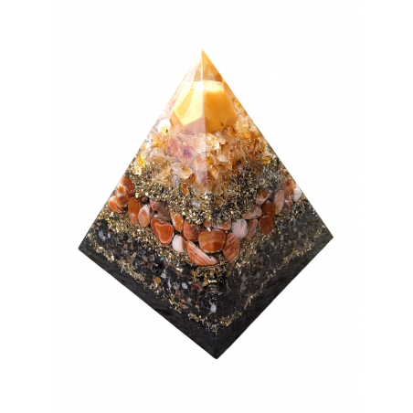 PIRÁMIDE GIGANTE DE ORGONITE