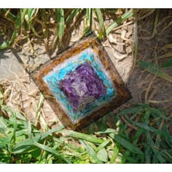 PIRÁMIDE GRANDE DE ORGONITE: 7 Chakras