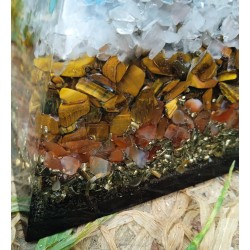 PIRÁMIDE GRANDE DE ORGONITE: 7 Chakras