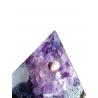 PIRÁMIDE GRANDE DE ORGONITE: Amatista